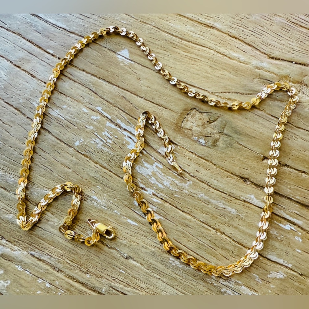 14KT 16” Gold Necklace